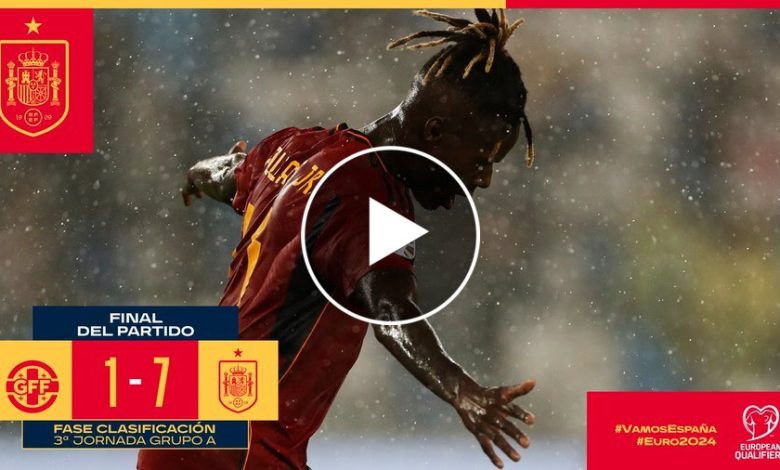 FT Georgia 1 7 Spain Alvaro Morata Net HAT TRICK VIDEO HIGHLIGHTS