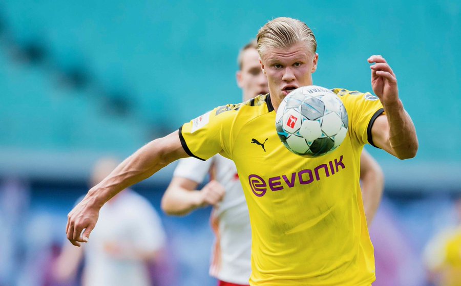 FT: Rb Leipzig 0-2 Borussia Dortmund, Erling Haaland Brace Hands BVB ...