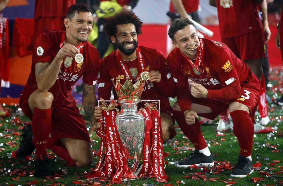 Liverpool Lift Premier League Trophy For First Time In 30 Years In Wild ...