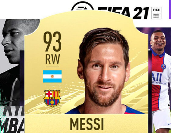 FIFA21 Ratings: Lionel Messi Ahead Of Cristiano Ronaldo (Full Ratings ...