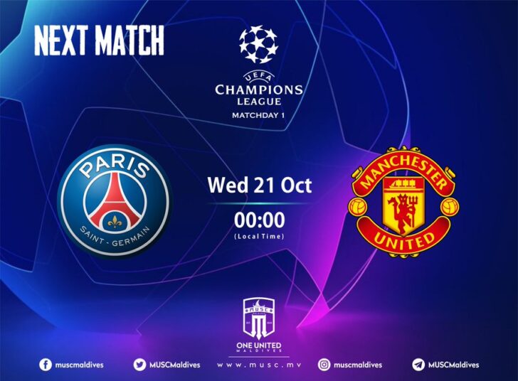 PSG Vs Manchester United (Match Preview, Lineup, Team News, UCL