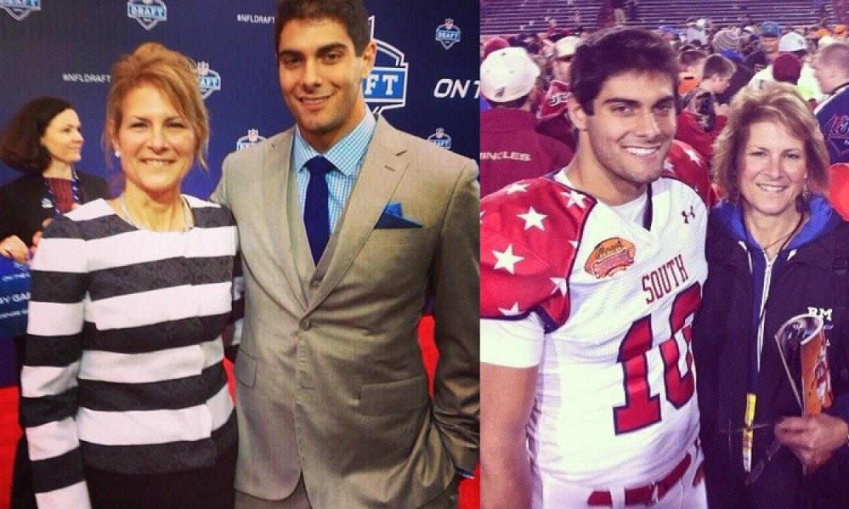 Jimmy Garoppolo Family With Father,Mother and Girlfriend Alexandra Rose