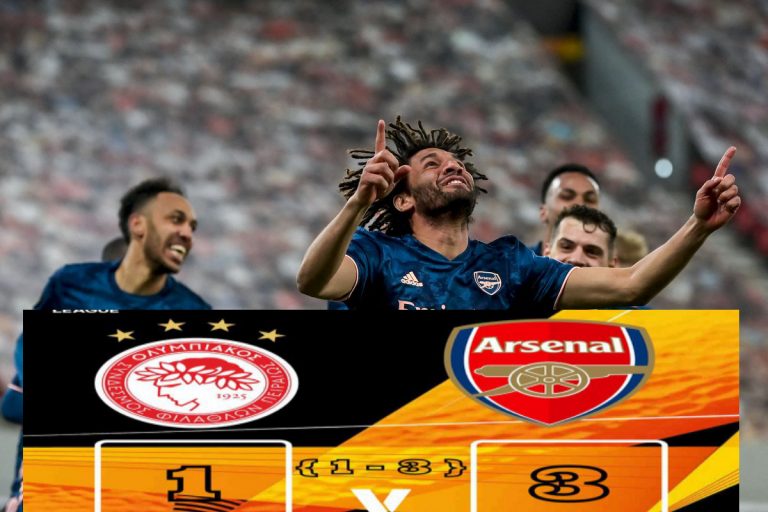  FT: Olympiacos 1-3 Arsenal, Martin Oedegaard STRIKES! (Match Report And Highlight)