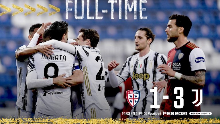  FT: Cagliari 1-3 Juventus, Cristiano Ronaldo Bags HATTRICK! (Match Report And Highlight)