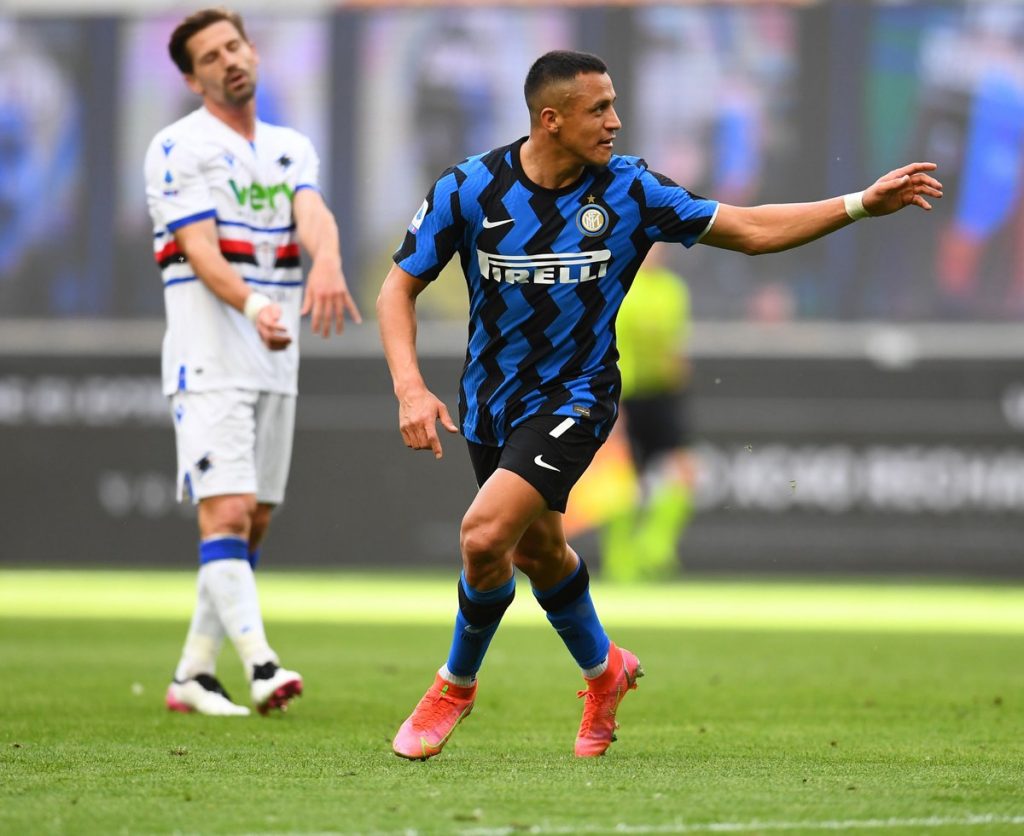 FT: Inter Milan 5-1 Sampdoria, Sanchez Bags BRACE! (Match Report And ...