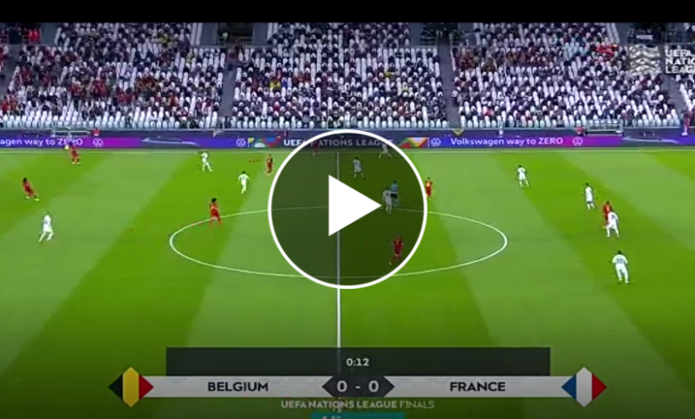 France vs belgium live