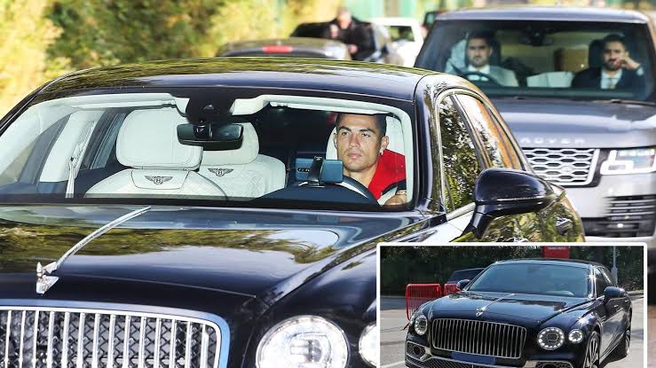 Ronaldo Return To Man Utd Training With Security After City Game ...