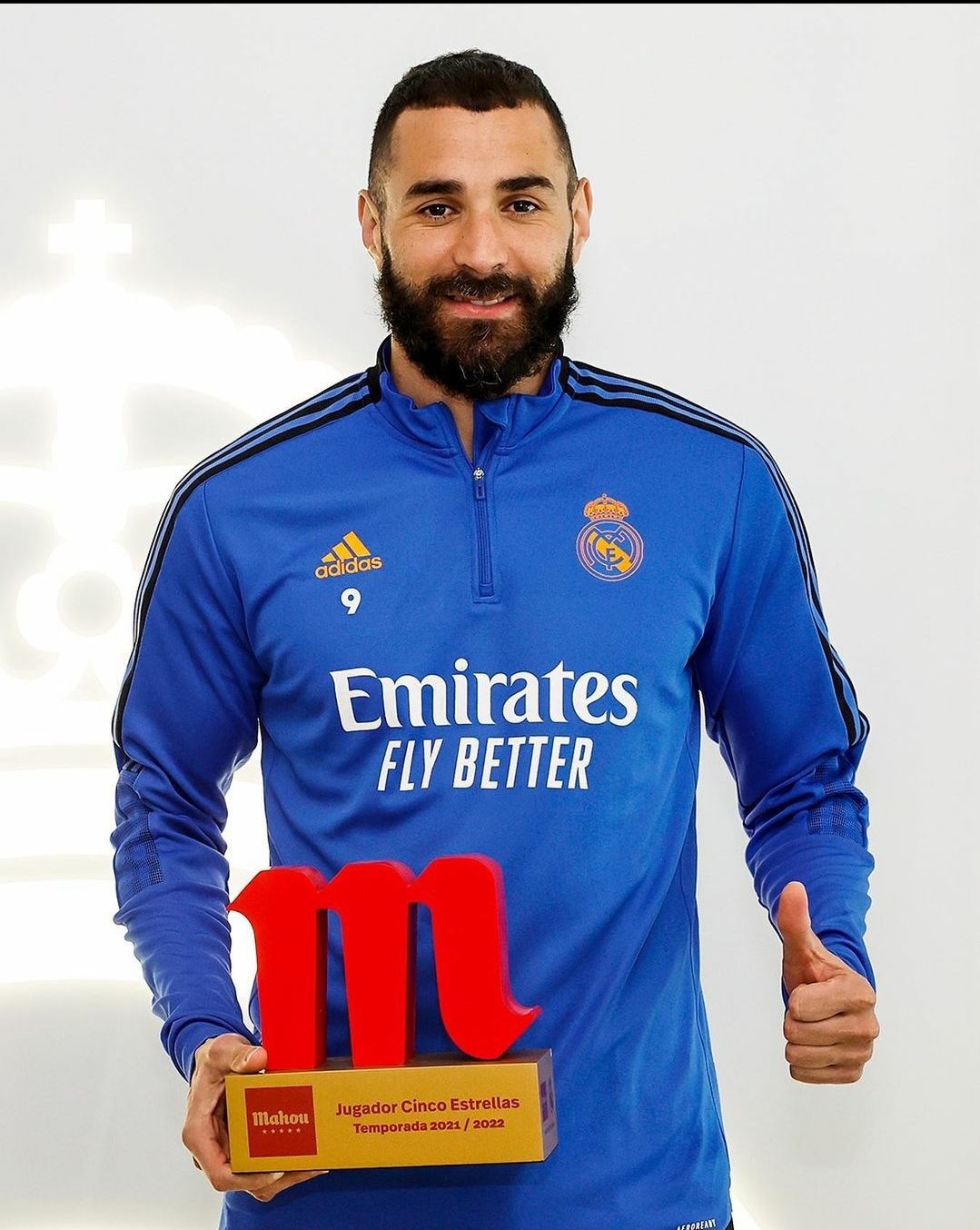 Karim Benzema WINS Real Madrid Player Of The Season! - MySportDab