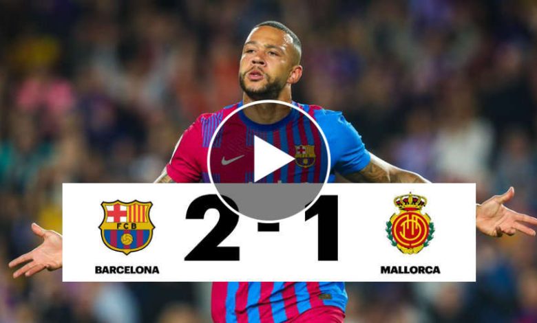 FT: Barcelona 2-1 Mallorca, Memphis STRIKES! (VIDEO HIGHLIGHTS) - MySportDab