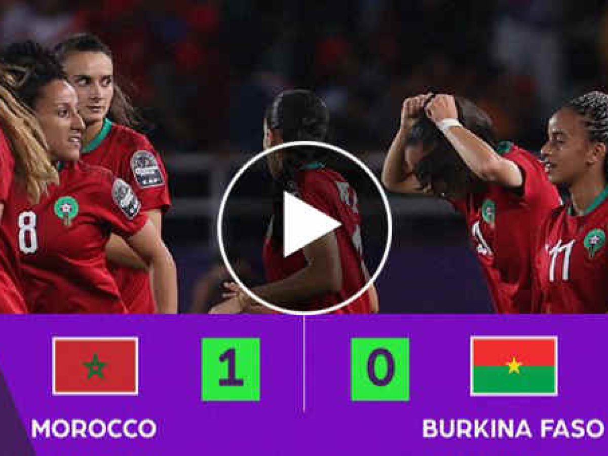 Highlights and goals: Morocco 1-0 Burkina Faso in Friendly Match