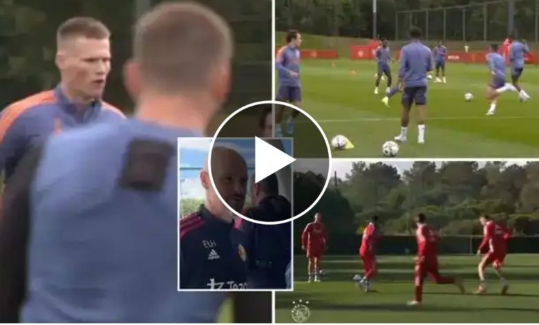 "Too Many Mistakes" - Ten Hag BLASTS Man Utd Players In Training (VIDEO ...