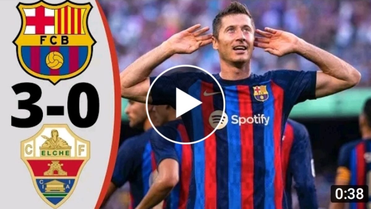 La Liga: Robert Lewandowski Brace Helps Barcelona Down Elche 3-0 - News18