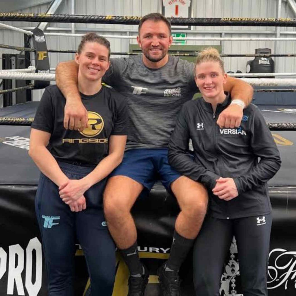 Savannah Marshall Partner Hughie Lewis Fury Bio MySportDab