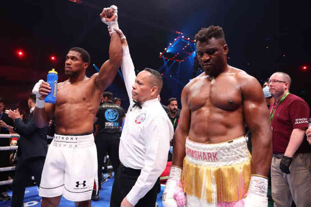 How Much Did Francis Ngannou Make Boxing Anthony Joshua