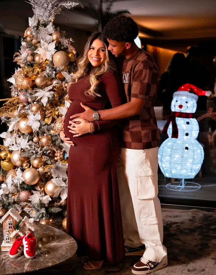 Andrey Santos With His Pregnant Girlfriend 